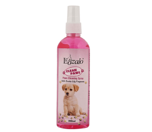 Lozalo Care Paws Cleaning Spray for Dogs & Cats with Exotic Lily Fragrance 200 ml
