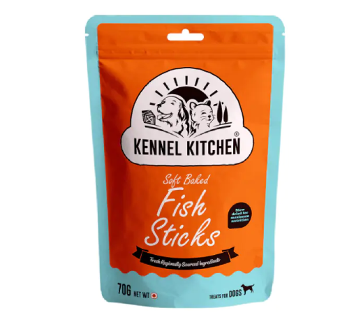 Kennel Kitchen Soft Baked Fish Sticks 70 gm