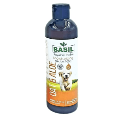 Basil Oat And Aloe Moisturizing Shampoo 250 ml